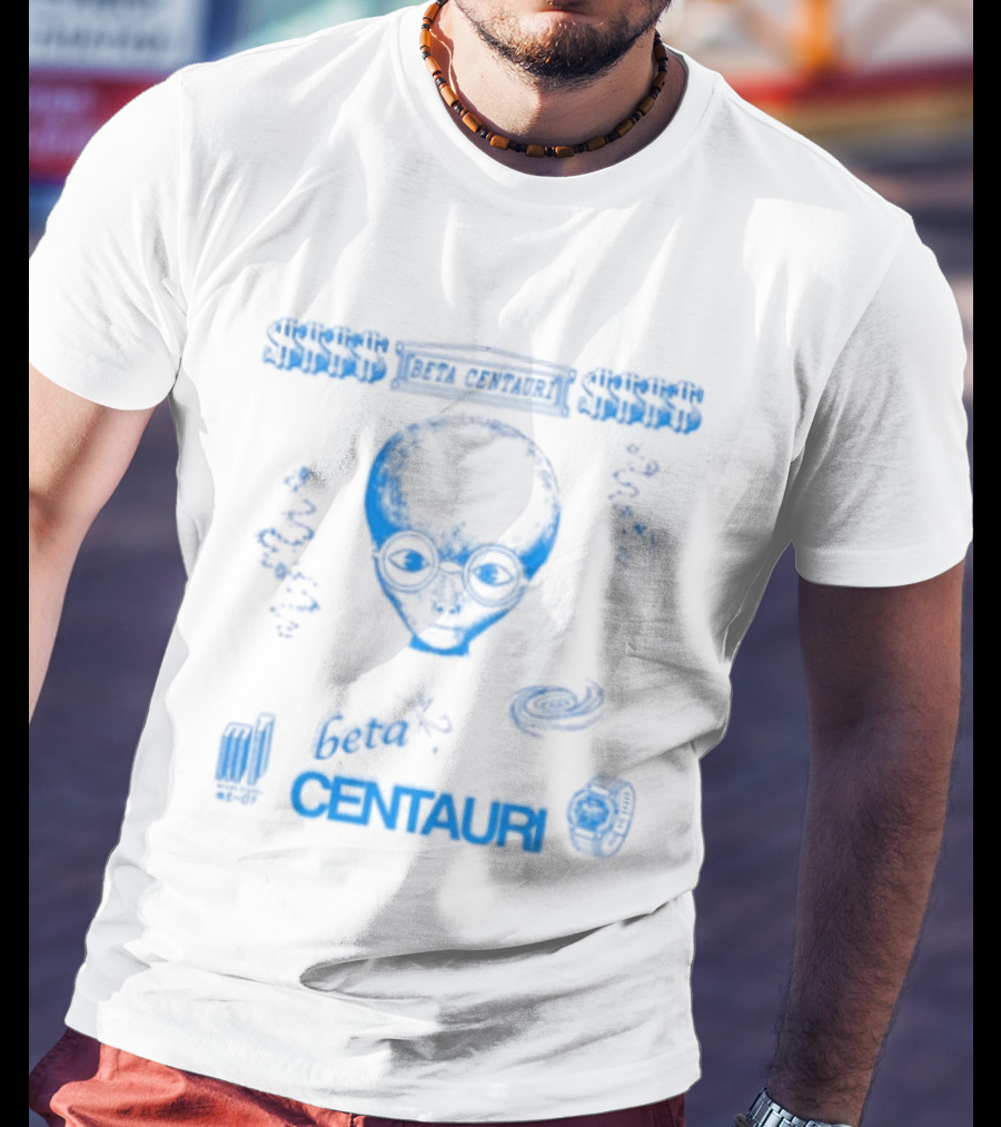 Beta Centauri Mondo Trasho Alien Space Adventure T-Shirt