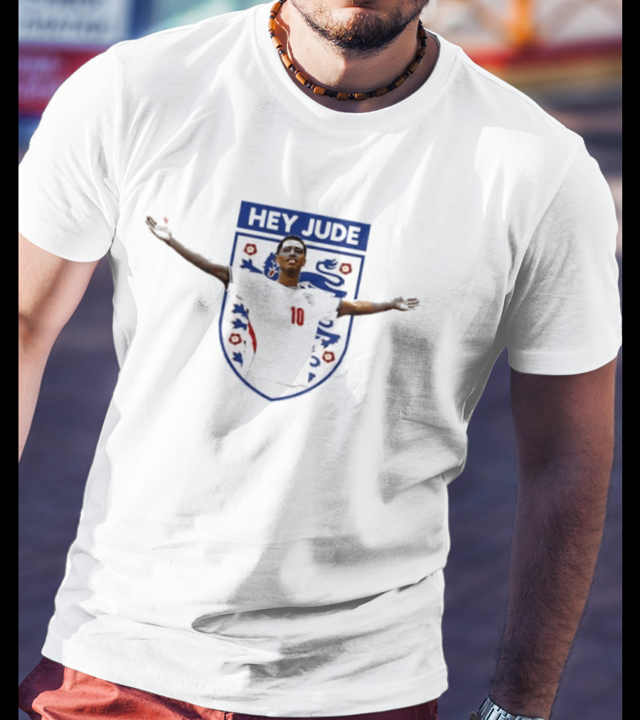 Jude Bellingham Hey Jude England National Football Team 10 T-Shirt