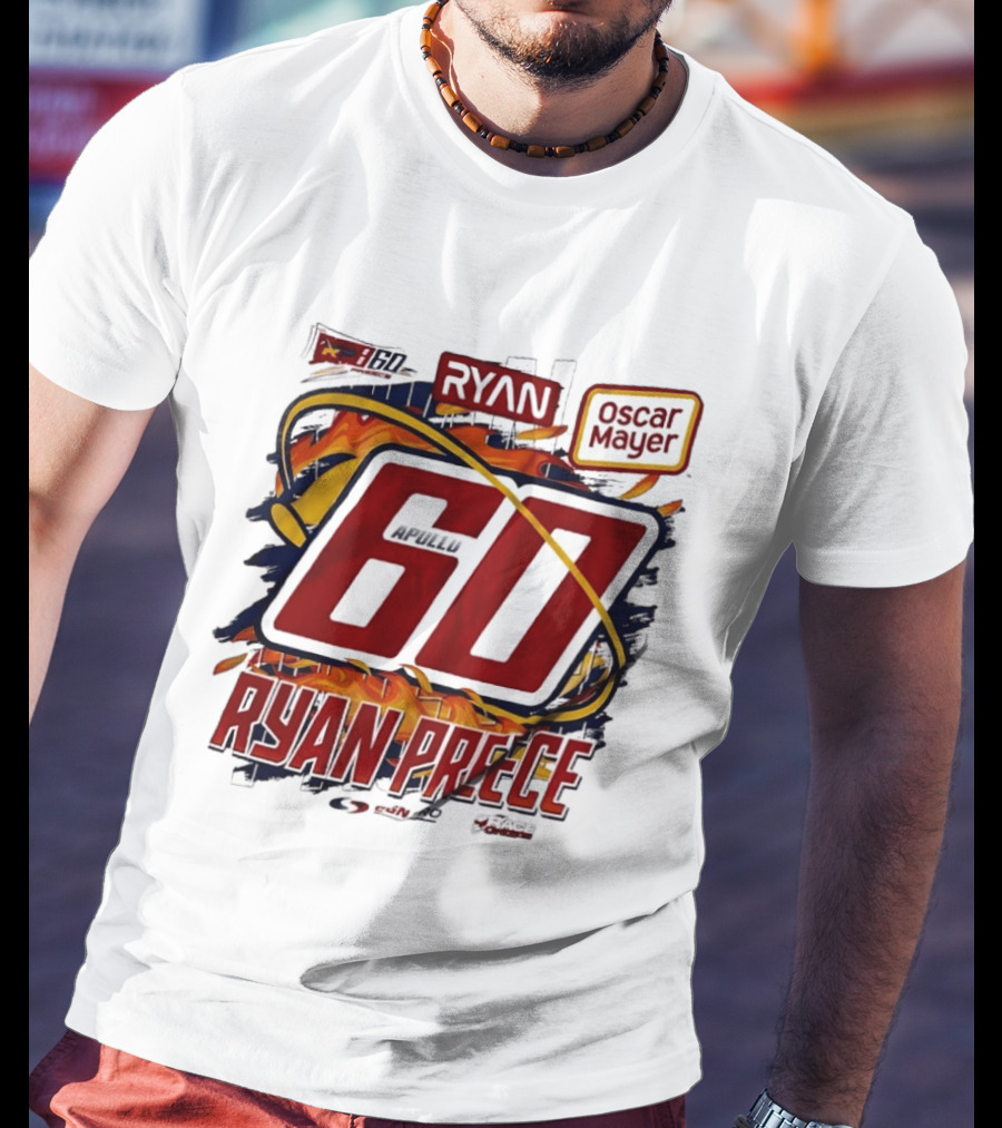 Ryan Preece Oscar Mayer Apollo 60 Stafford Speedway Racing T-Shirt