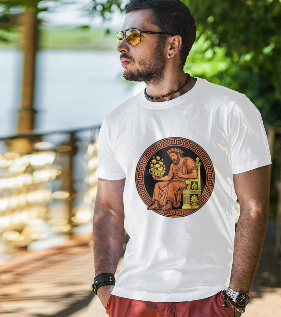 King Midas Ancient Greek Mythology Gold Transformative Touch T-Shirt