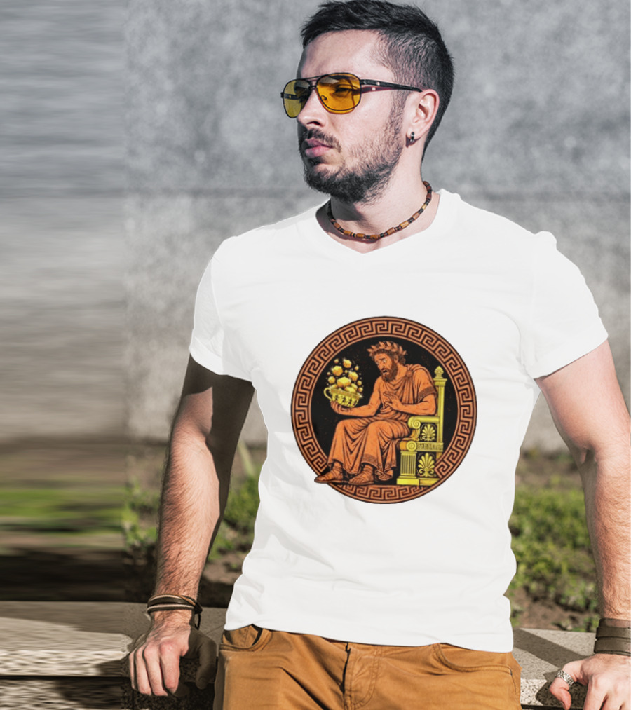 King Midas Ancient Greek Mythology Gold Transformative Touch T-Shirt