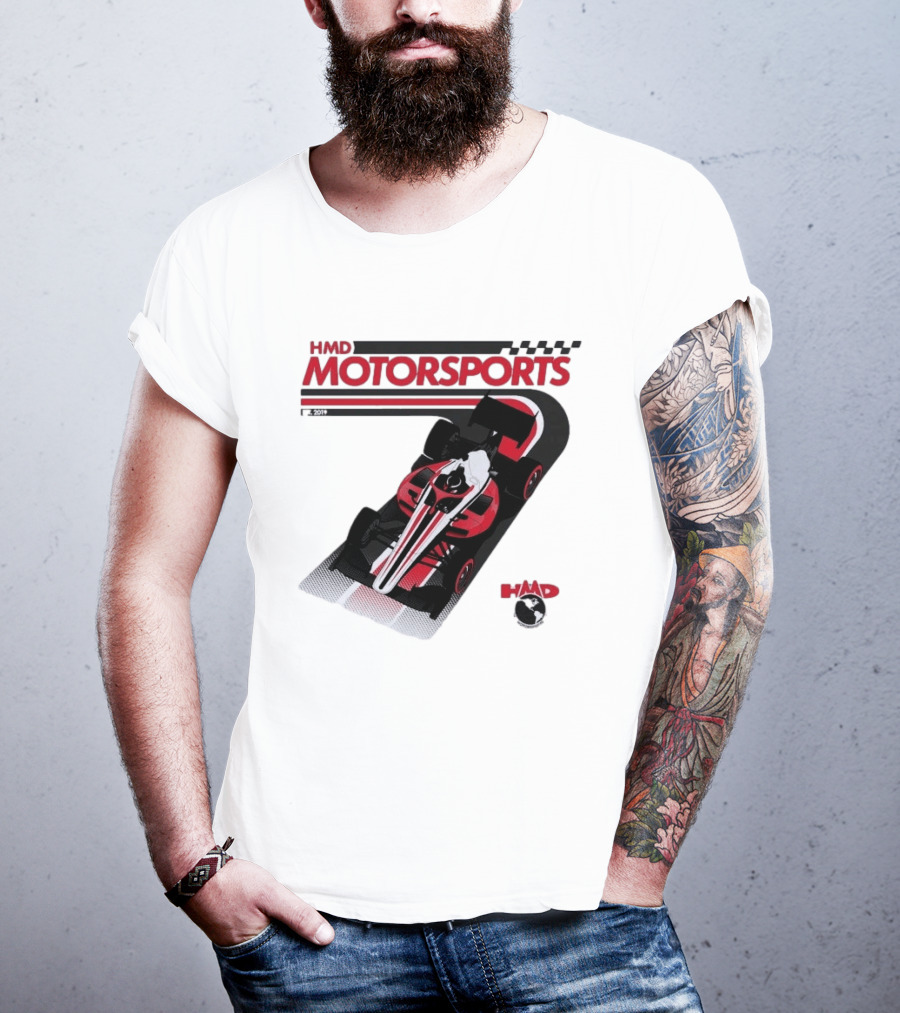 HMD Motorsports Indy NXT 2026 Racing Car T-Shirt