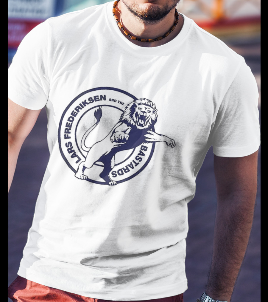 Lars Frederiksen And The Bastards Lion Support Your Local Millwall Punx T-Shirt