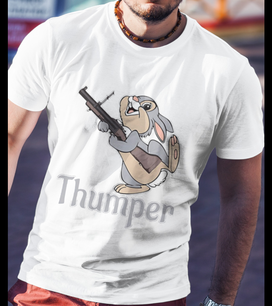 Thumper Rabbit Grenade Launcher Bambi T-Shirt