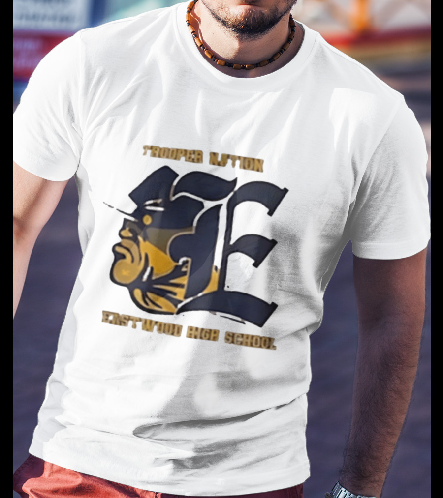 Trooper Nation Eastwood High School Football FE T-Shirt