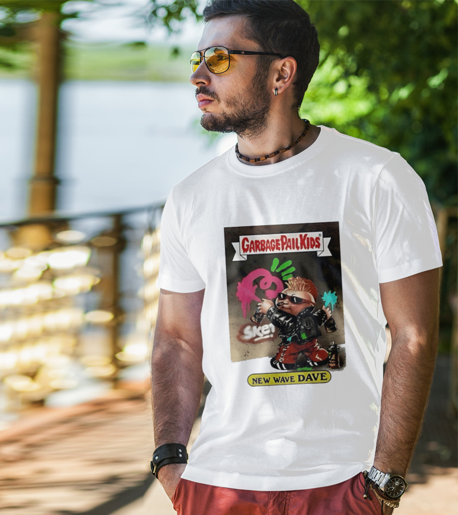 New Wave Dave Garbage Pail Topps T-Shirt