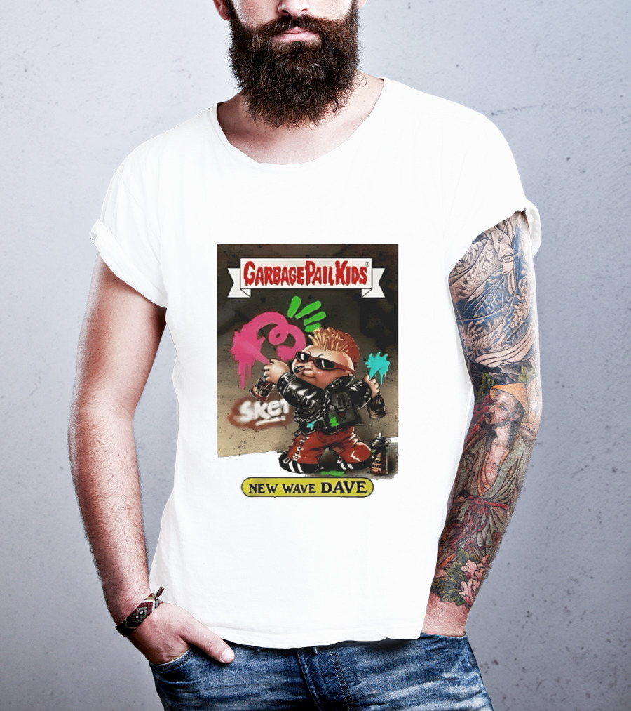 New Wave Dave Garbage Pail Topps T-Shirt