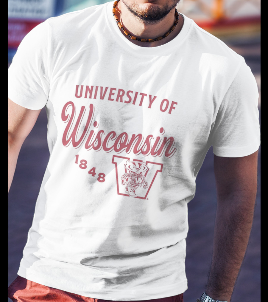 University Of Wisconsin 1848 Badger W T-Shirt