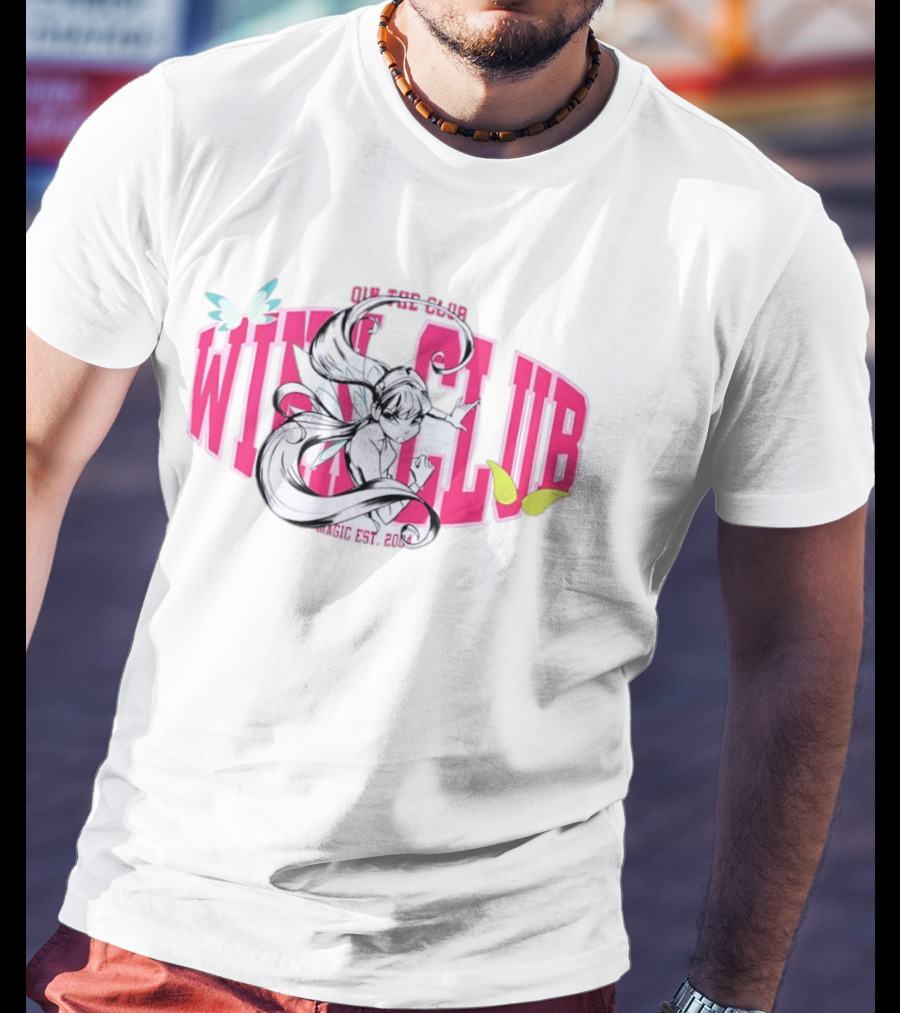 Winx Club Join The Club Magic Est 2004 Butterfly T-Shirt