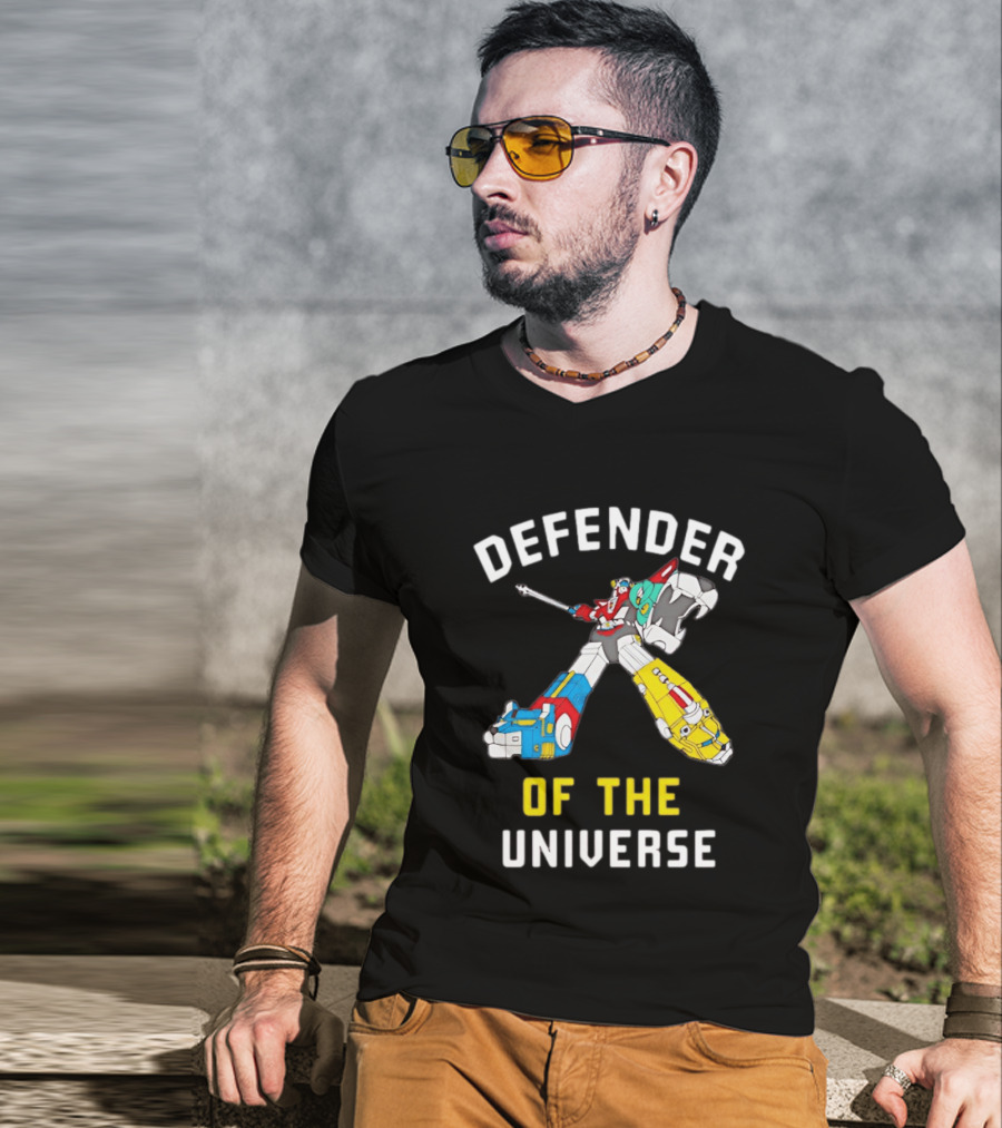 Voltron Defender Of The Universe Robot Iconic Mecha Hero T-Shirt