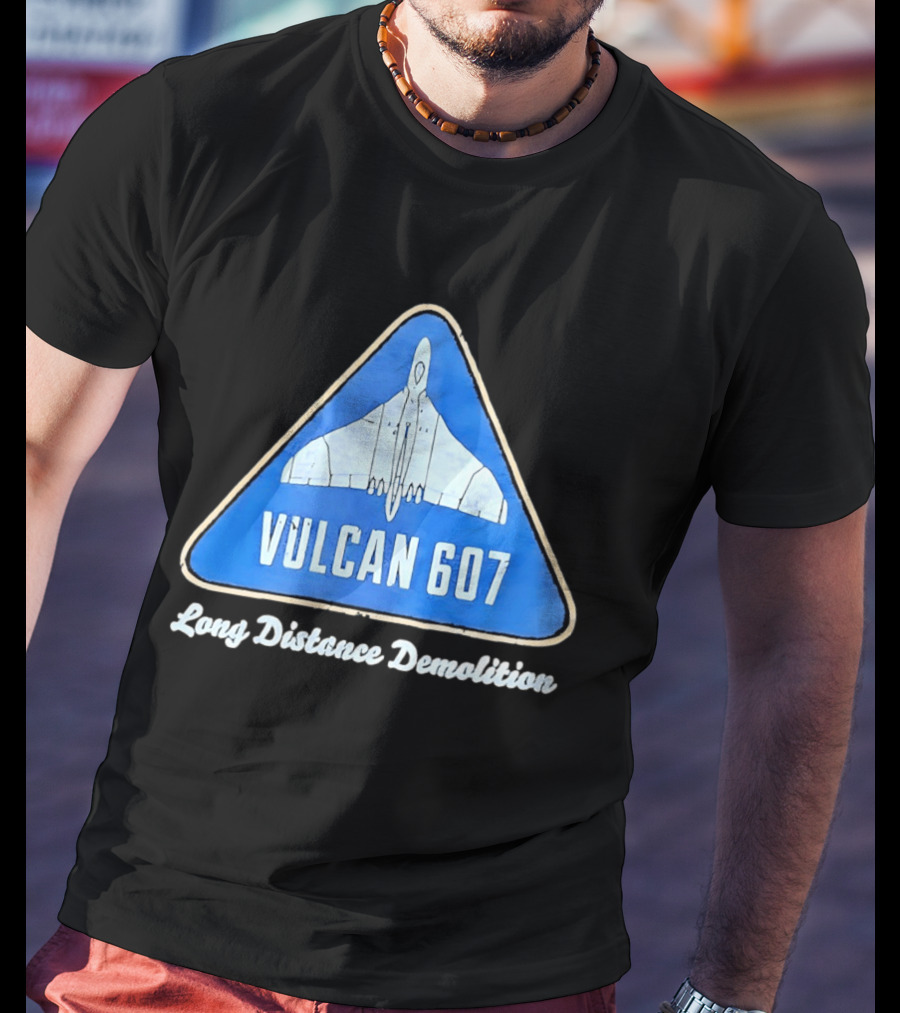 Vulcan 607 Long Distance Demolition Vintage Distressed T-Shirt