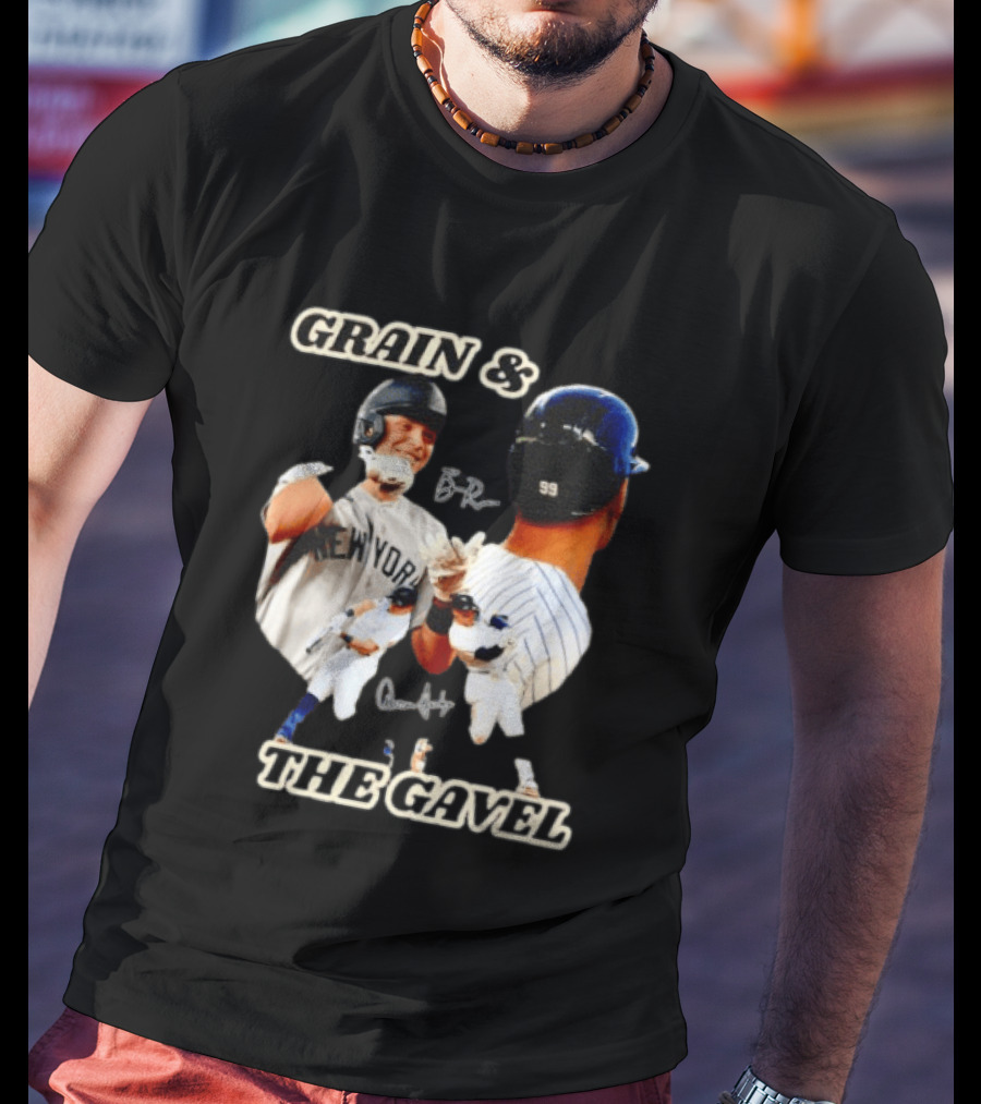 Grain & The Gavel Ben Rice Aaron Judge New York T-Shirt