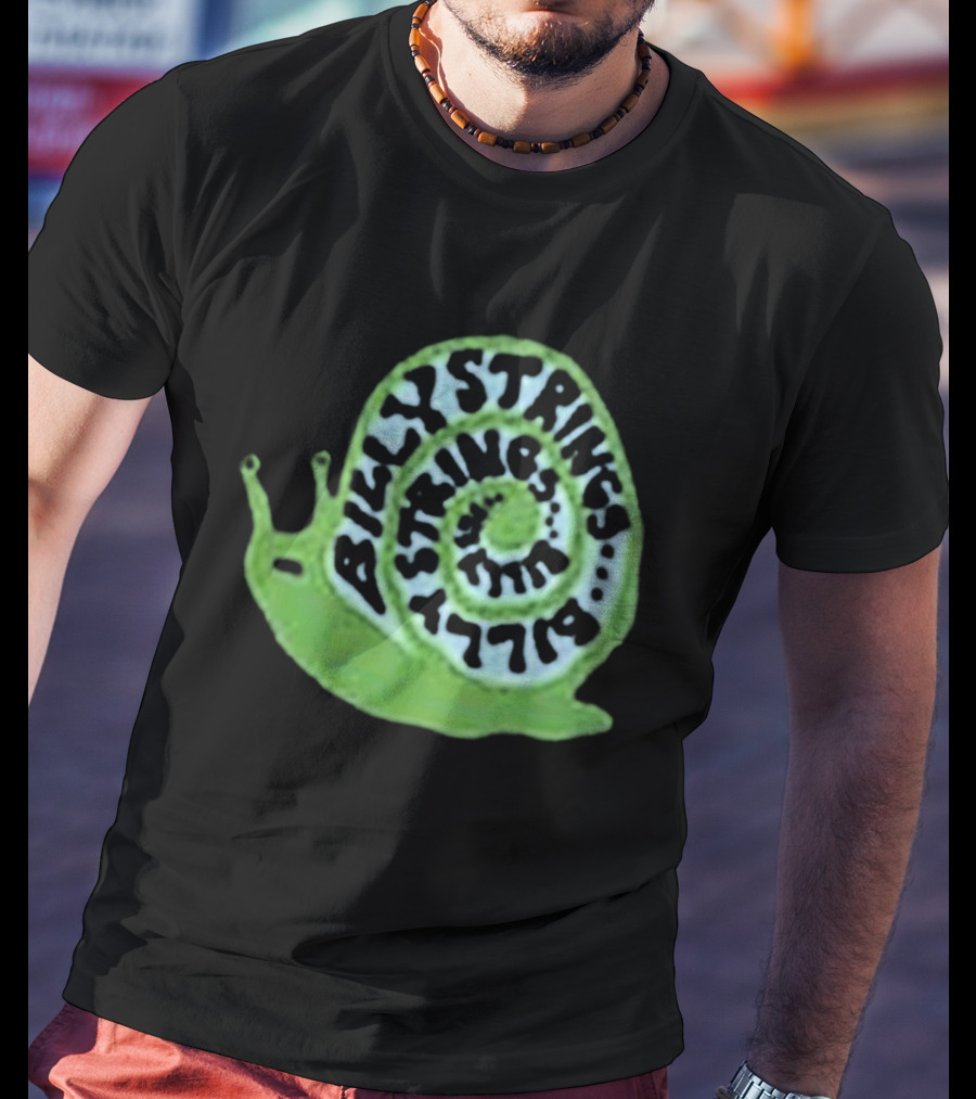 Billy Strings Summer 2026 Tour Snail With Dates T-Shirt