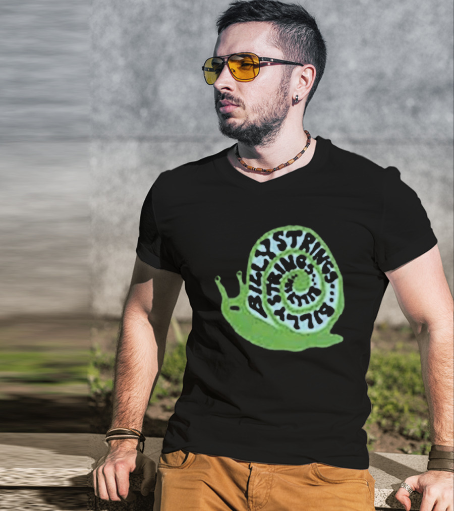 Billy Strings Summer 2026 Tour Snail With Dates T-Shirt