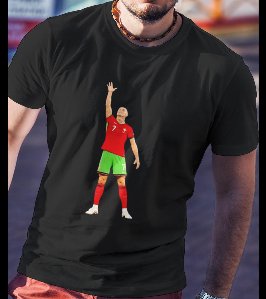 Cristiano Ronaldo 7 Portugal National Team Soccer Jersey T-Shirt
