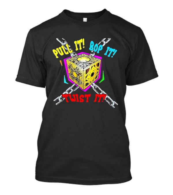 Lament Configuration Puzzle Box Pull It Bop It Twist It Chains Mashup T-Shirt