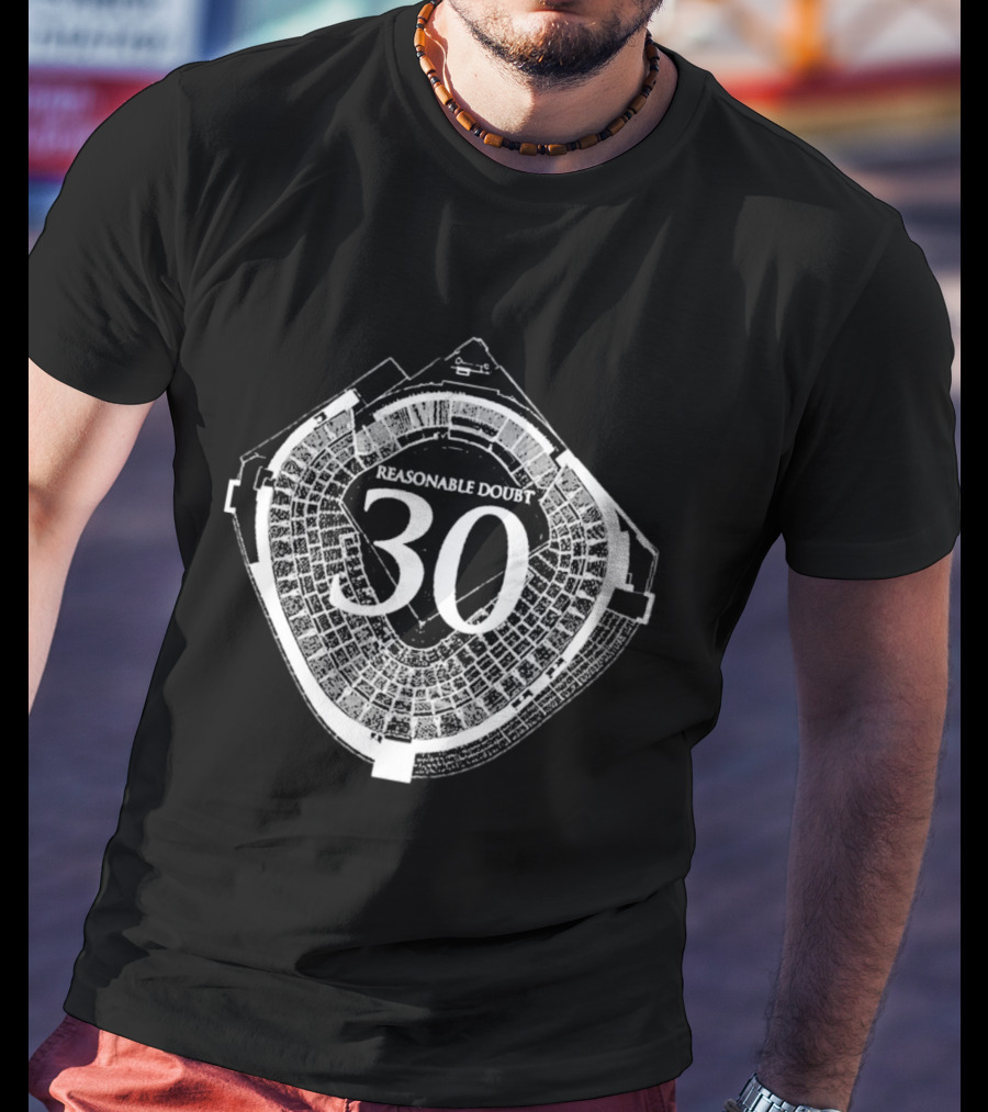 Jay Z Reasonable Doubt 30th Anniversary Yankee Stadium Concert Night 1 On July 10 2026 T-Shirt