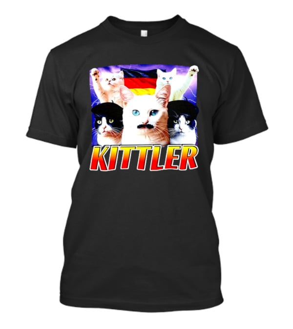 Kittler Cats With German Flag And Cats T-Shirt