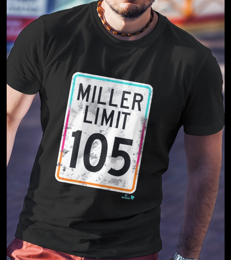 Mason Miller Limit 105 Speed Sign T-Shirt