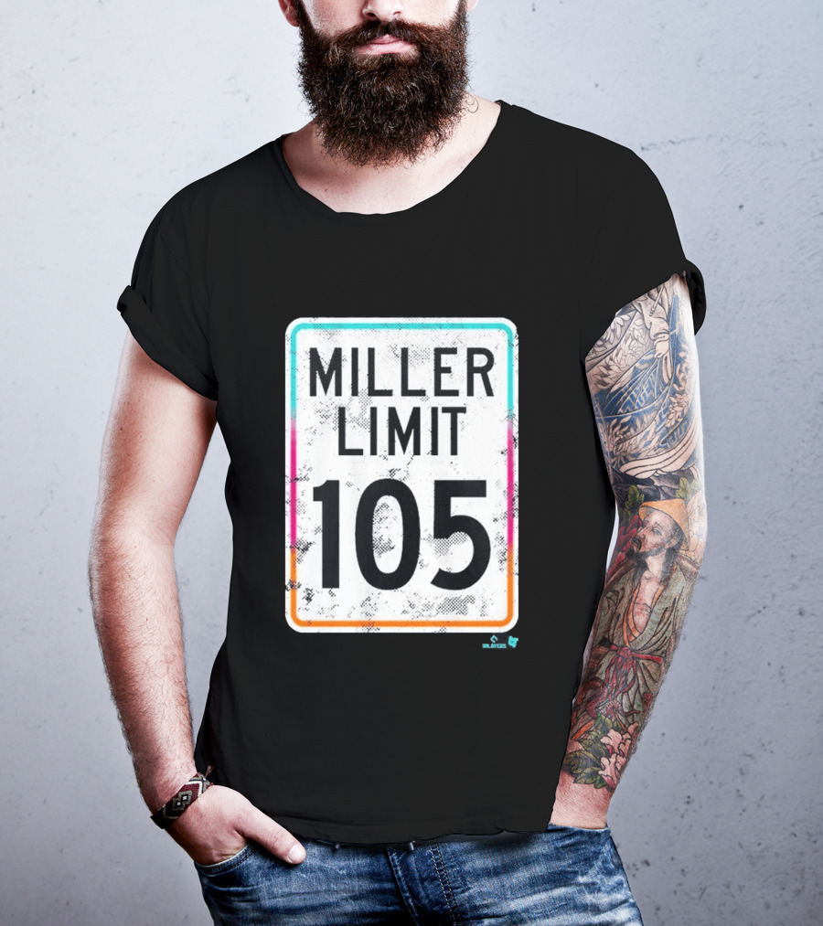 Mason Miller Limit 105 Speed Sign T-Shirt