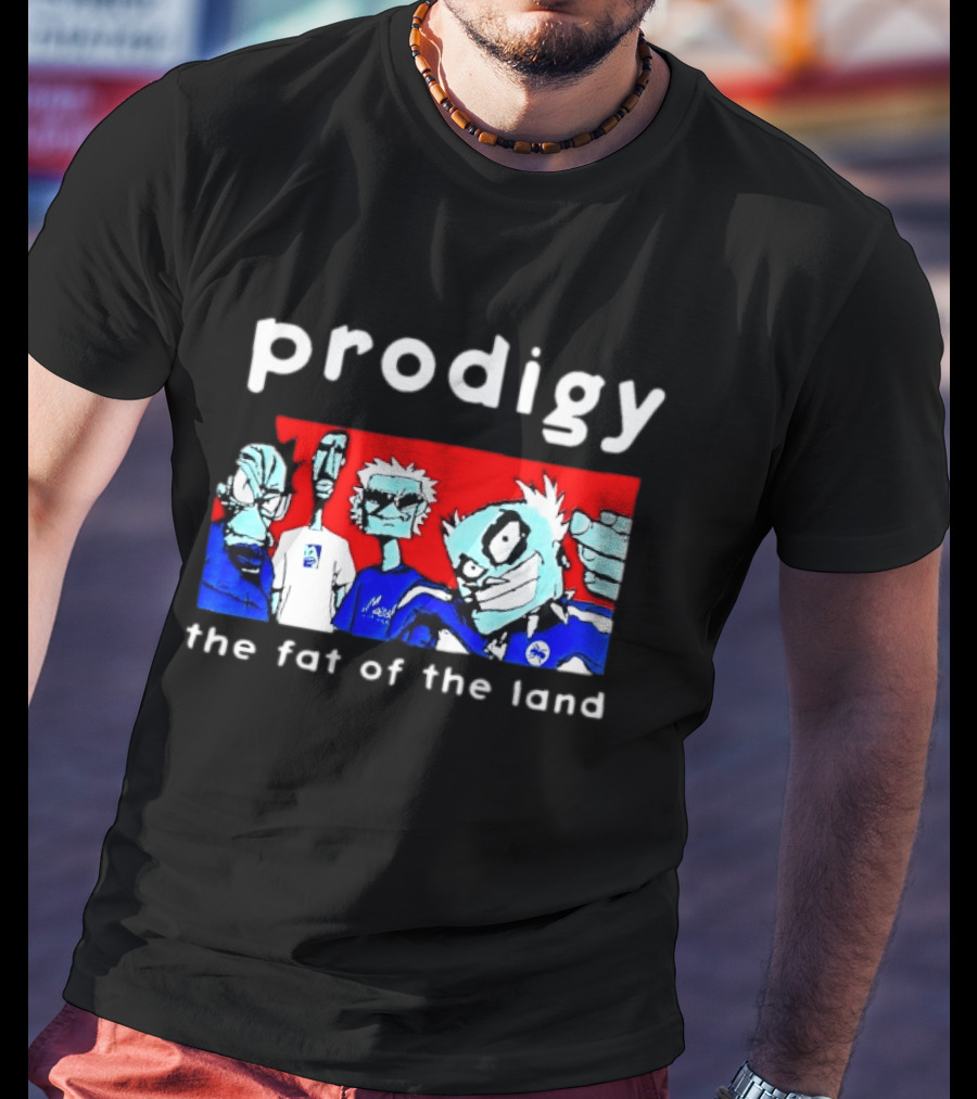 Prodigy The Fat Of The Land Cartoon Characters T-Shirt