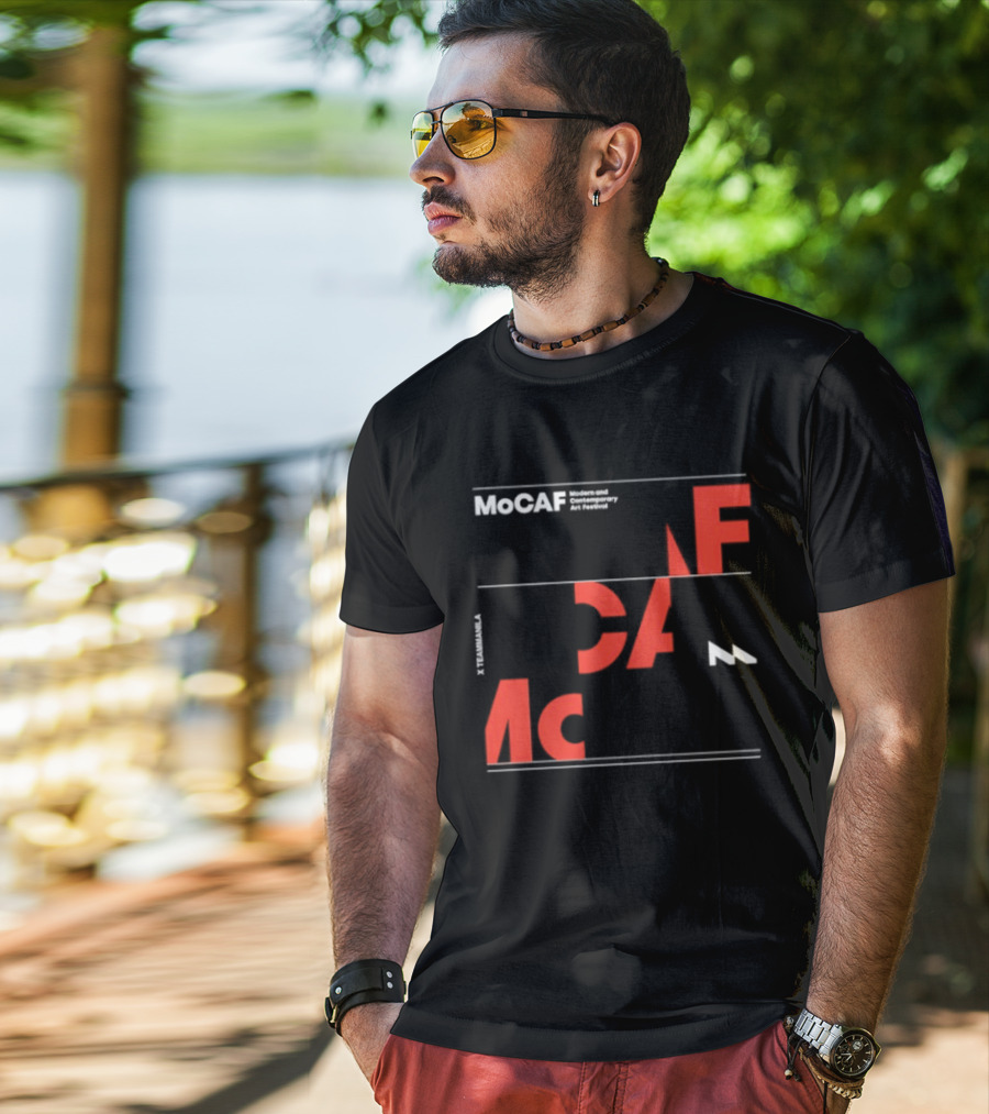 MoCAF Modern Contemporary Festival TeamManila Collaboration T-Shirt