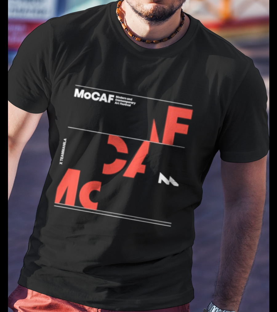 MoCAF Modern Contemporary Festival TeamManila Collaboration T-Shirt