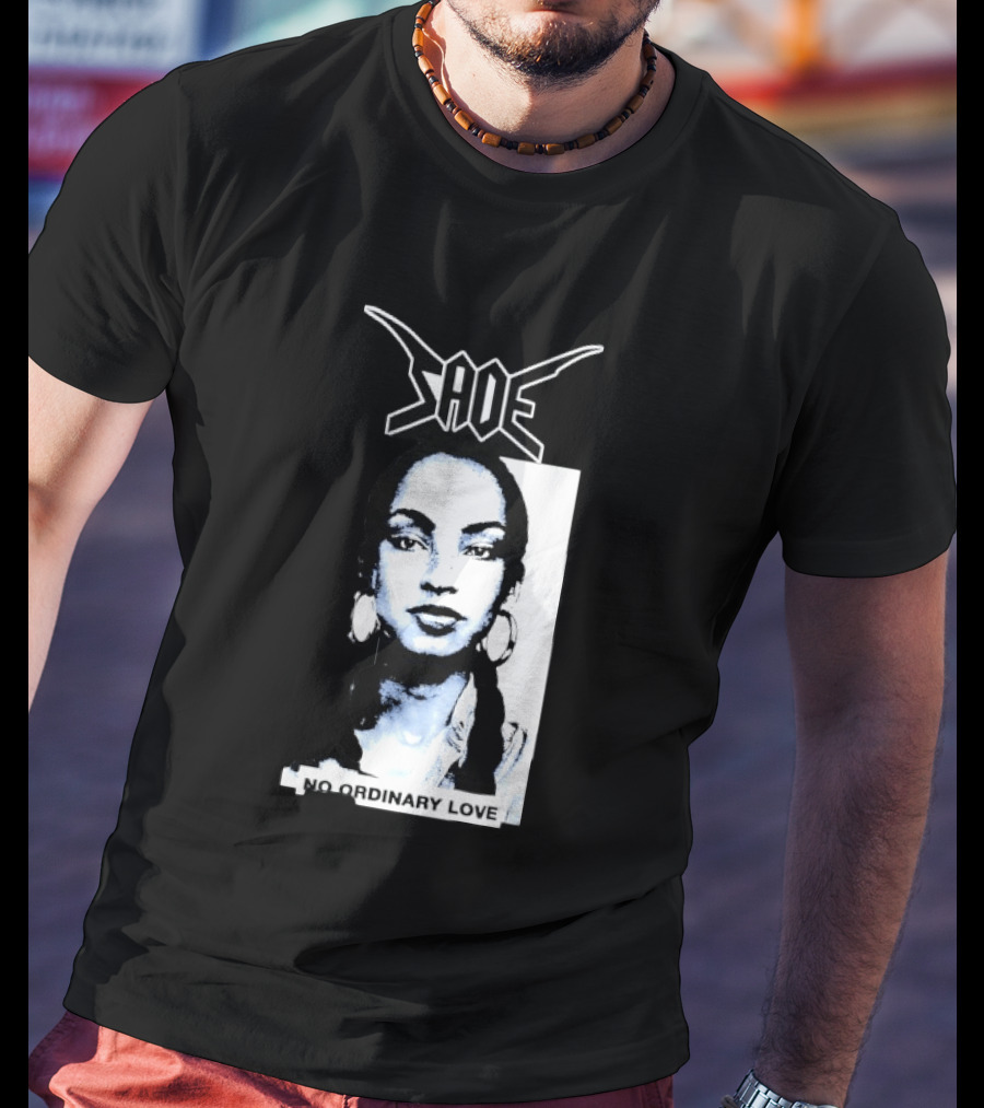 Sade No Ordinary Love Iconic 90s R&B Soul Music Legend T-Shirt