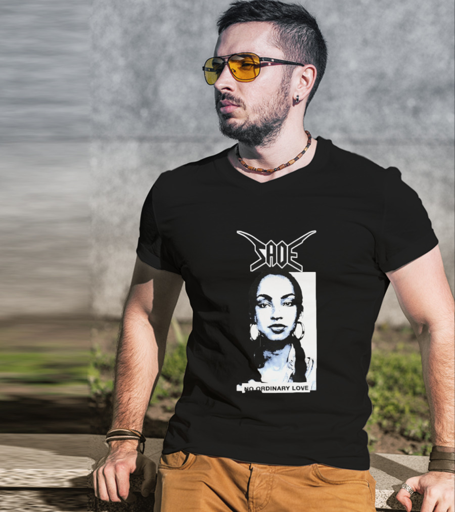 Sade No Ordinary Love Iconic 90s R&B Soul Music Legend T-Shirt