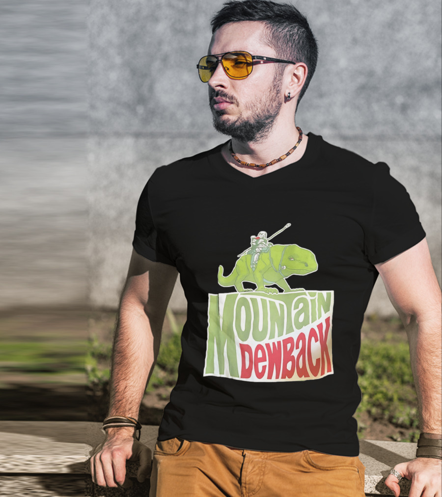 Mountain Dewback Star Wars Stormtrooper Riding Alien Creature T-Shirt