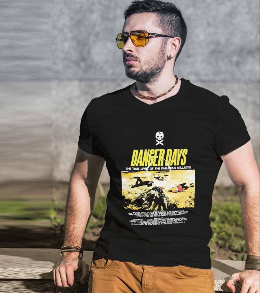 Danger Days The True Lives Of The Fabulous Killjoys Album Cover Art My Chemical Romance T-Shirt