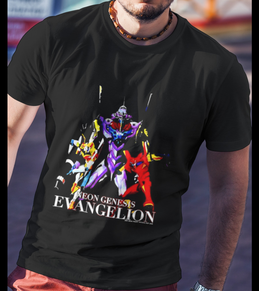 Neon Genesis Evangelion Eva Unit 01 Unit 00 Unit 02 T-Shirt