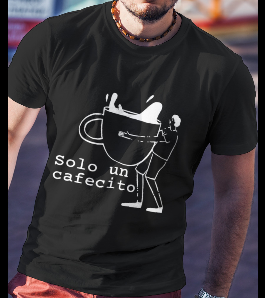 Solo Un Cafecito Tropical Death Coffee T-Shirt
