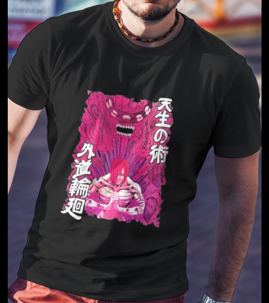 Pain Naruto Shippuden Gedo Mazo Tensei No Jutsu T-Shirt