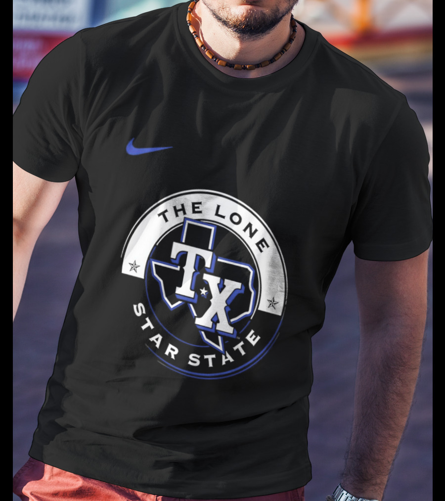 Nike Texas Rangers TX The Lone Star State T-Shirt