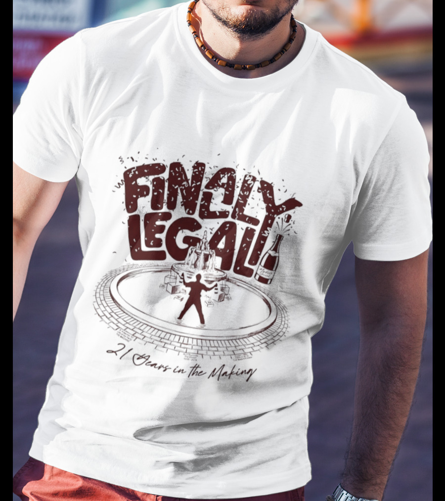 Finally Legal 21 Years In The Making Burt Reynolds The Machine T-Shirt