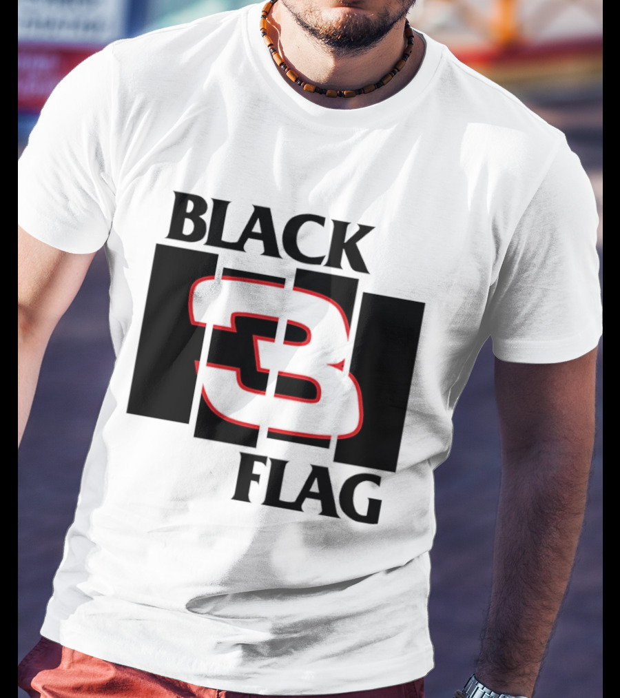 Black Flag 3 Hardcore Punk T-Shirt