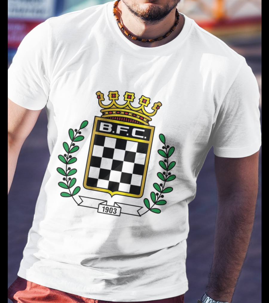 Boavista Futebol Clube B.F.C. 1903 Crest T-Shirt