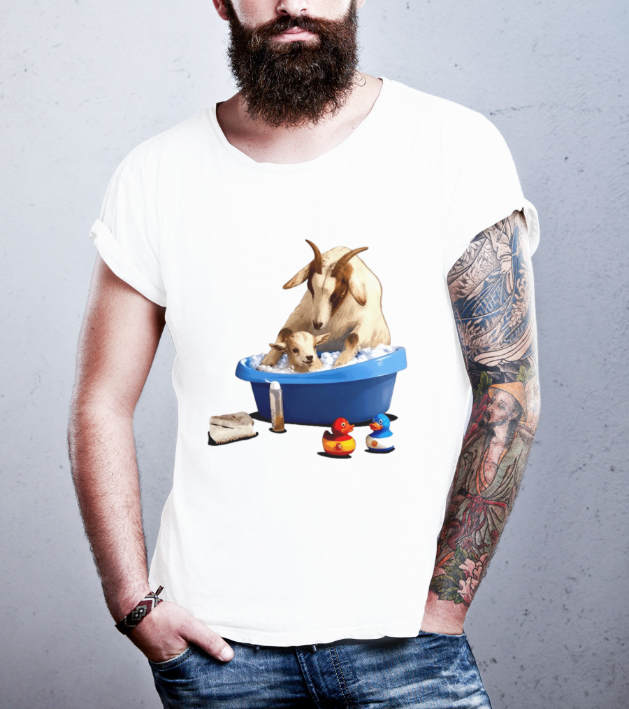 GOAT Bathtub Classico Messi Bathing Yamal T-Shirt