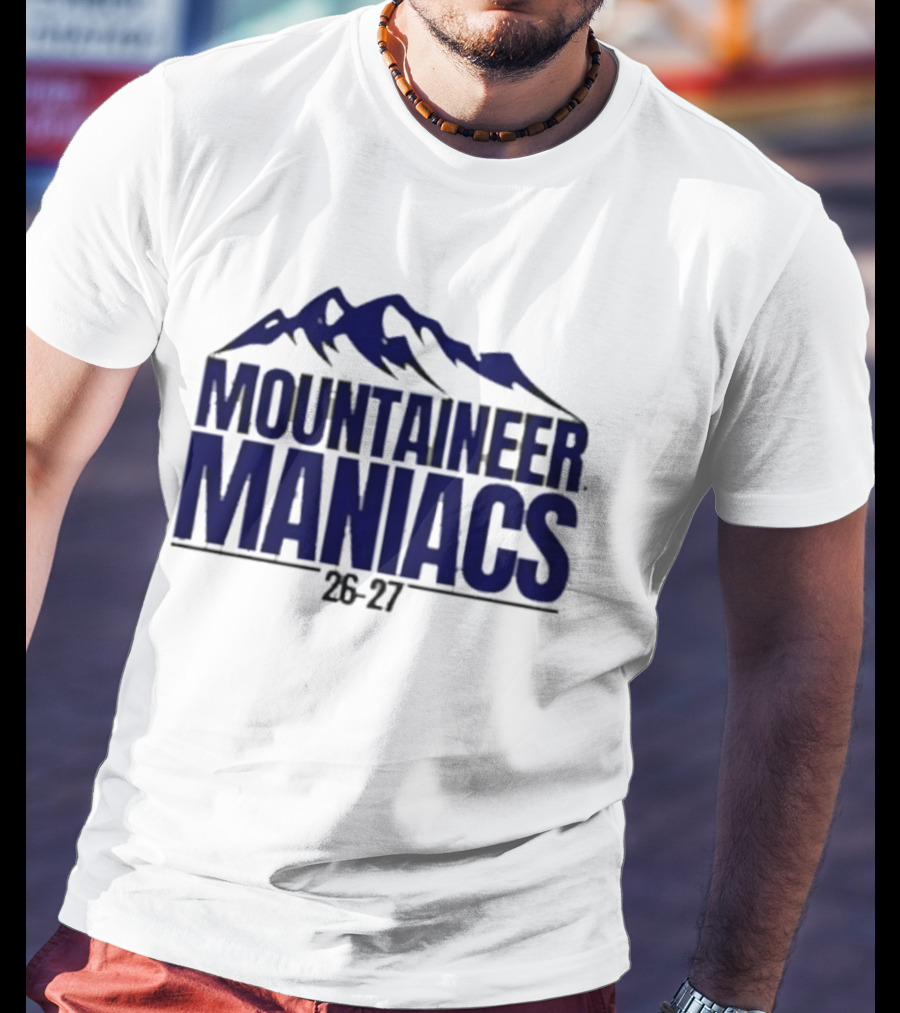 Mountaineer Maniacs 2026 2027 Mountain T-Shirt