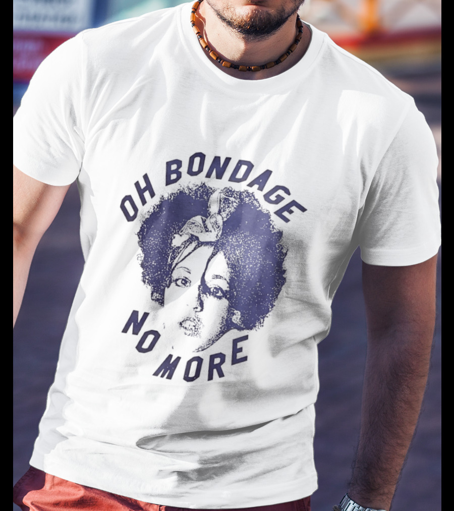 Oh Bondage No More X Ray Spex Poly Styrene Iconic Punk Image T-Shirt