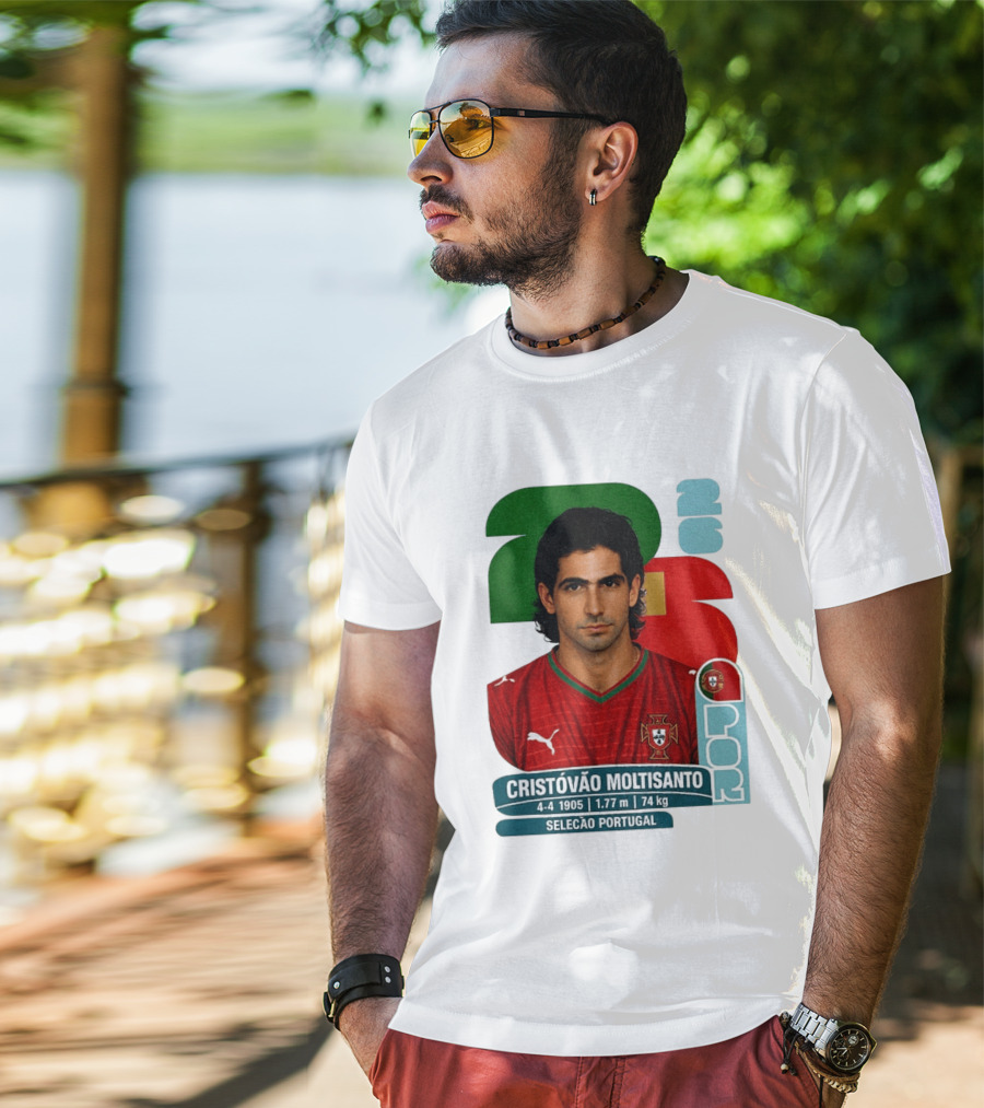 Cristóvão Moltisanto Seleção Portugal 2026 Soccer Card T-Shirt