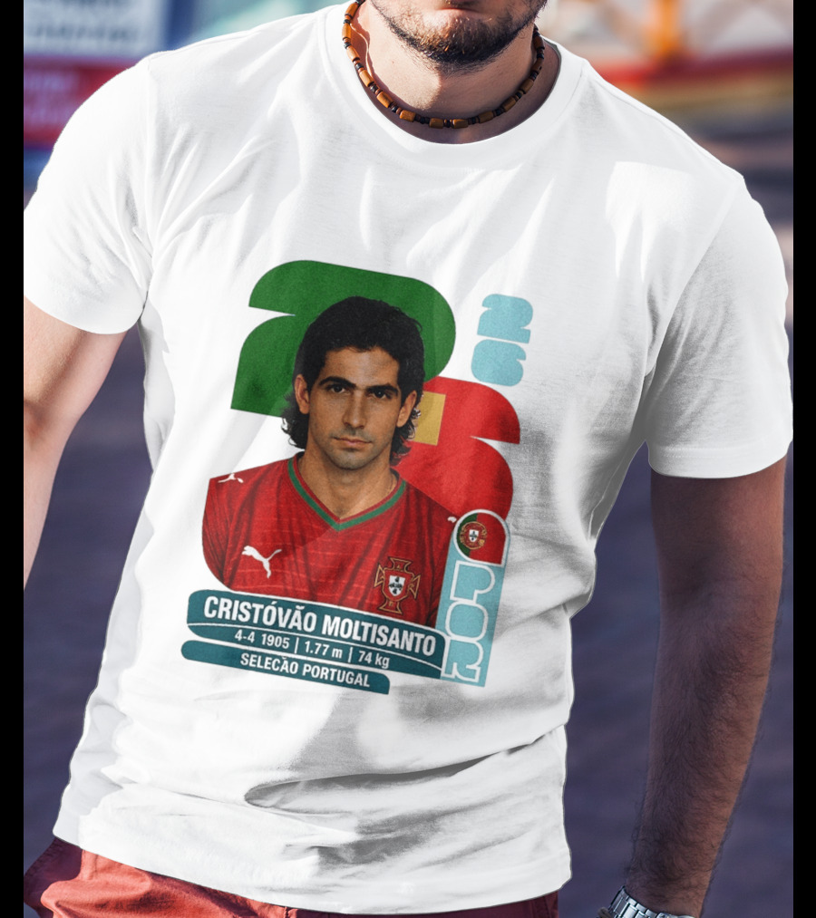 Cristóvão Moltisanto Seleção Portugal 2026 Soccer Card T-Shirt