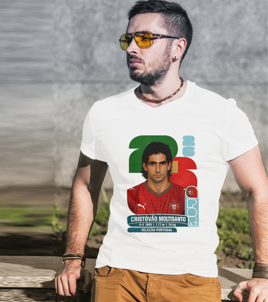 Cristóvão Moltisanto Seleção Portugal 2026 Soccer Card T-Shirt