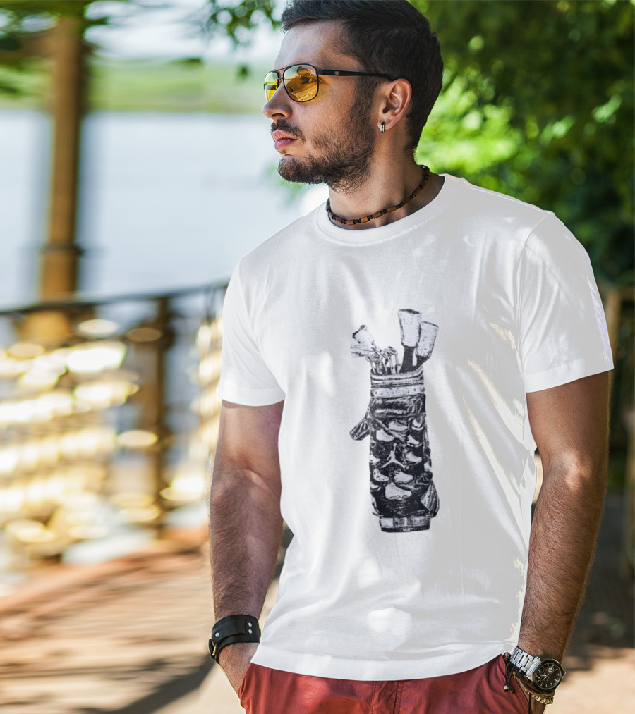 Jordan Brand Golf Bag Iconic Sneaker Wings Collection T-Shirt