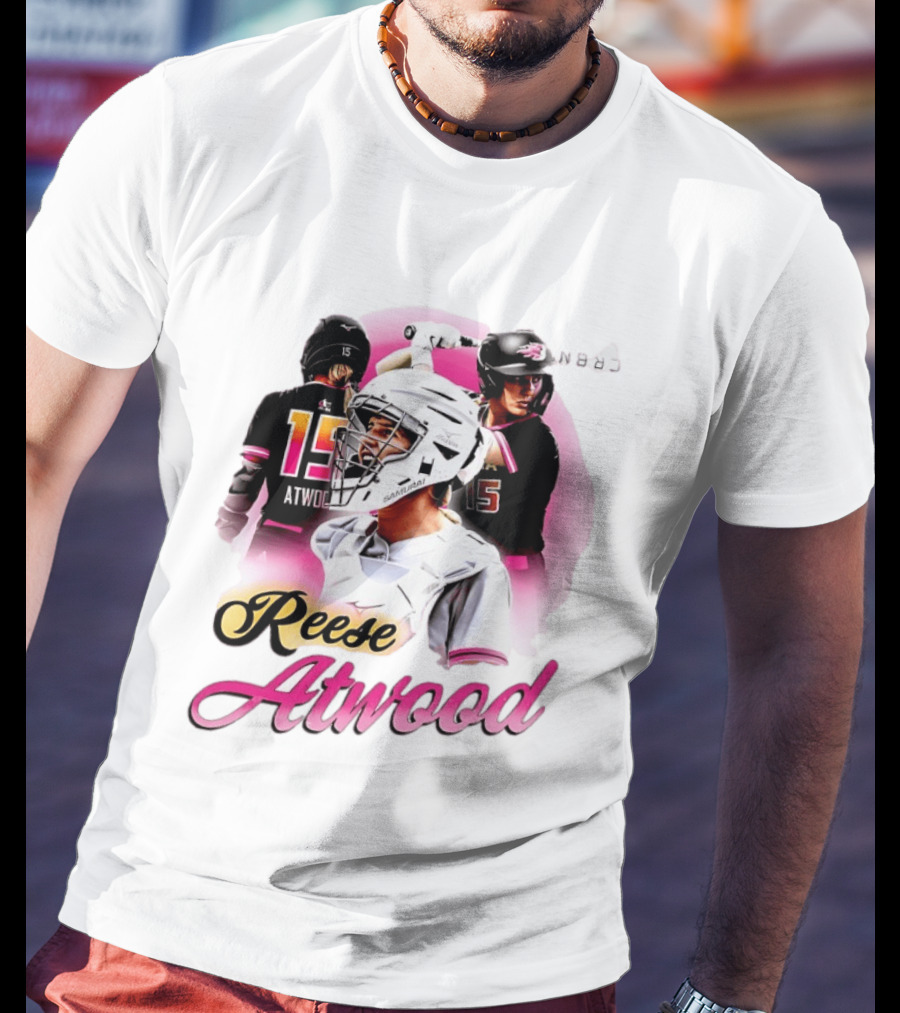 Reese Atwood Blaze Softball Catcher Collage 15 Atwood T-Shirt