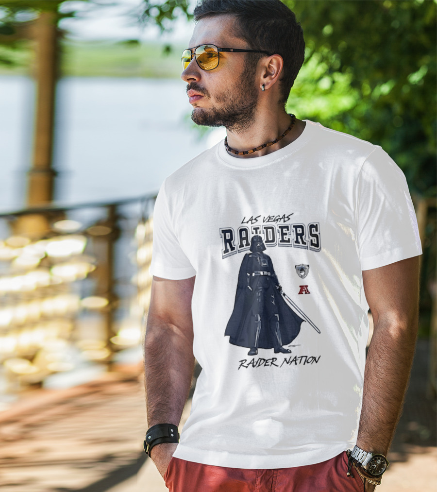 Las Vegas Raiders Raider Nation Darth Vader NFL T-Shirt
