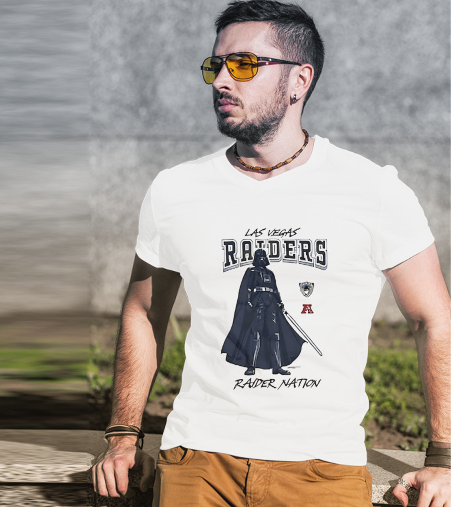 Las Vegas Raiders Raider Nation Darth Vader NFL T-Shirt