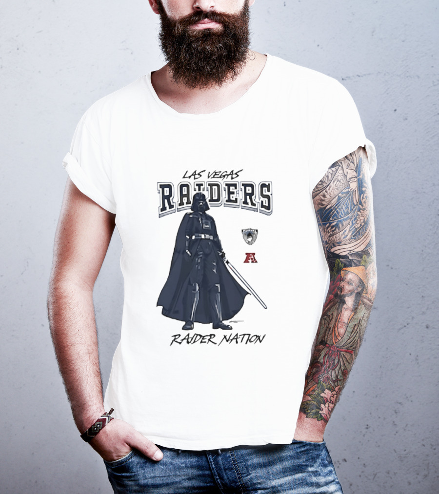 Las Vegas Raiders Raider Nation Darth Vader NFL T-Shirt
