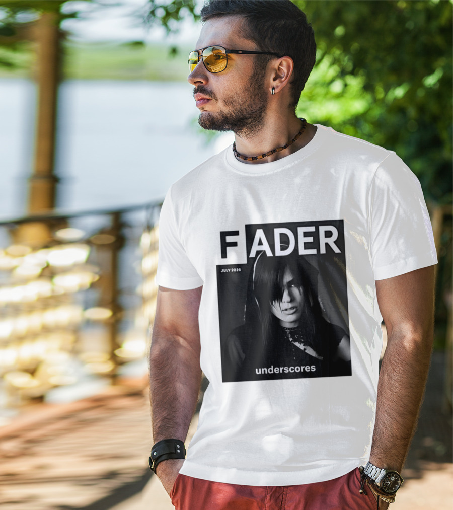 FADER Magazine July 2026 Cover Featuring Underscores T-Shirt